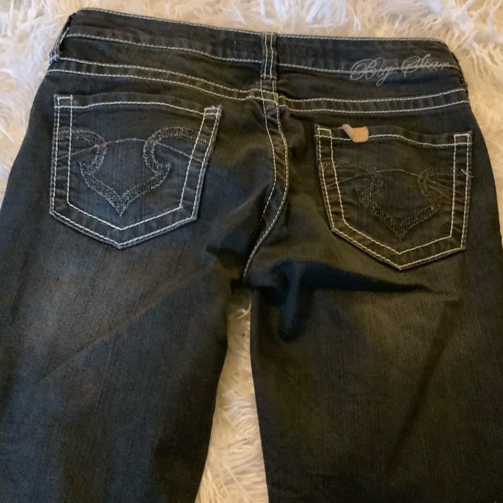 Big star black skinny jeans